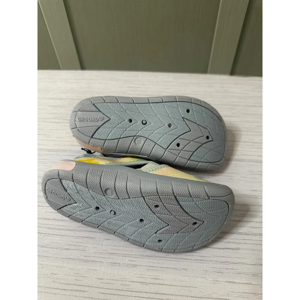 Ground Up Bluey Bingo Kids Water Shoes Floral Aqua Shoes Size 10 GTBY44GU09E
